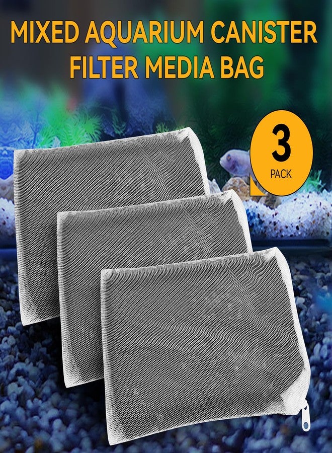 Giokyi 3 Pack 8 Oz Pro-C Mixed Aquarium Canister Filter Media Bag (Activated Carbon + Zeolite) for Penn-Plax Cascade Filter Parts, Also fits Eheim ECCO, Eheim Pro/Pro II, AquaClear 500 and FilStar Canisters - Image 5
